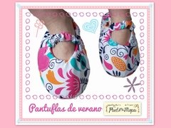 Pantuflas de verano "Puel Mapu"