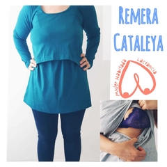 Remera lactancia Cataleya - Mujer habitada portabebes 