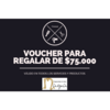 Voucher de Regalo $75.000 - comprar online