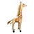 Girafa Pelúcia Realista 48 Cm Altura Parece Real - comprar online