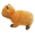 Capivara Pelúcia Marrom 22 Cm Comprimento Macia E Fofinha - comprar online