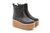 Bota negra con base Crepe