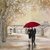 Romantic Paris III Red Umbrella en internet