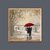 Imagen de Romantic Paris III Red Umbrella