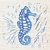 Sea Creature Seahorse Blue en internet