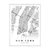 New York City Map - tienda online