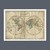 Old World Eastern Western Map - tienda online