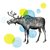 Sketchbook Lodge Moose en internet