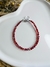 Pulsera AQ Cristal - Roja - comprar online