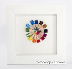Cuadro de Lapices de Colores - comprar online