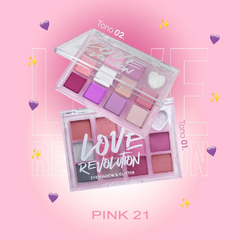 Paleta love revolution- Pink 21 - comprar online