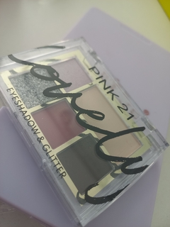 Paleta de sombras con glitter Lovely Pink 21 - comprar online