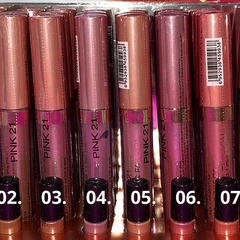 Labial metalizado pink 21 - comprar online