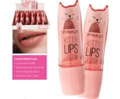 Labial Kitty lips pink 21