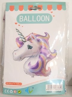 GLOBOS UNICORNIO TAMAÑO EXTRA GRANDE - comprar online