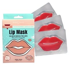 LIP MASK - simple & Beauty - mascarilla para labios hidrogel- con ac hialurónico - comprar online