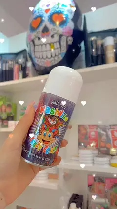 Spray para cabello blanco