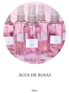 Agua de rosas- cosmética natural