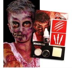 Kit maquillaje Halloween Pintafan - monster