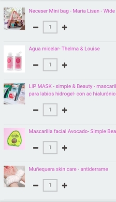 Kit Spa Day- con neceser en internet