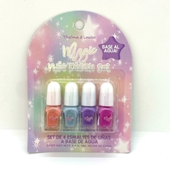 Kit de esmaltes a base de Agua - Kid - Magic nail polish - Thelma & Louise