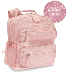 Bentgo pink glitter backpack