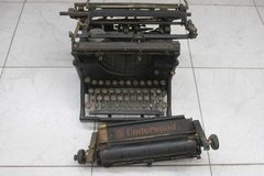 Antigua Maquina De Escribir Underwood Elliott Fisher 1915 en internet
