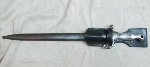 Bayoneta De Mauser 1891 De Aluminio Con Tahali Ra Sable Arg