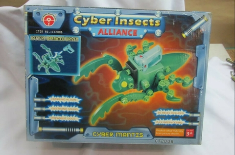 Juguete Vintage Cyber Insects Alliance Deco Antiguo Juego