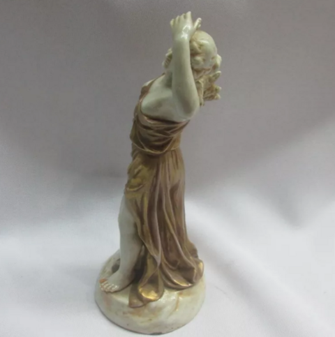 Antigua Figura Diosa Ares Porcelana Alemana Hochst 1750 - tienda online