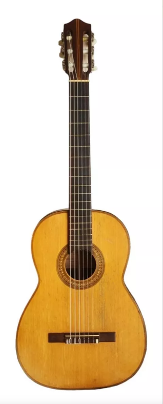 Destacada Guitarra Valencia Torres De Salvador Sancho 1918
