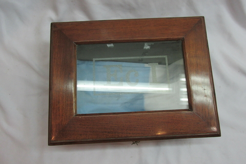 antigua caja de madera de regimiento ERC 1 de coleccion - comprar online