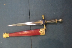 Imagen de cuchillo daga ceremonial Marto Española Replica