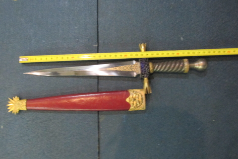 cuchillo daga ceremonial Marto Española Replica