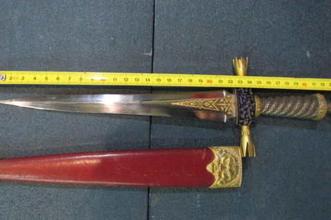 cuchillo daga ceremonial Marto Española Replica - comprar online