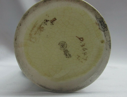 Antigua jarra de porcelana SXIX Royal Doulton campo inglés sellada c1900 en internet