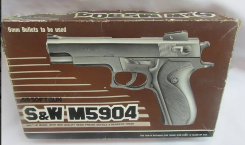 Pistola De Aire Comprimido M5904 6 Mm Smith And Wesson