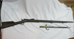 Fusil Remington Patria 1879 Con Bayoneta De Coleccion