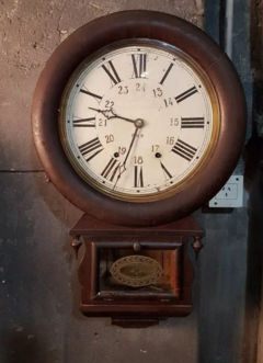 Reloj De Pared Americano Ansonia Brass & Coppers Palisandro - Polo Antiguo - Antigüedades en Argentina