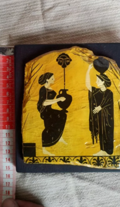 Arte Griego Hidria De Atica Placa Grecia Original Grecia - comprar online