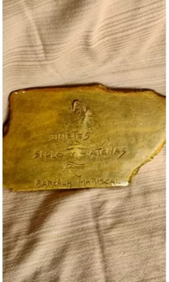 Placa Griega Artista Barcala Mariscal Jinetes S. V Atenas - Polo Antiguo - Antigüedades en Argentina