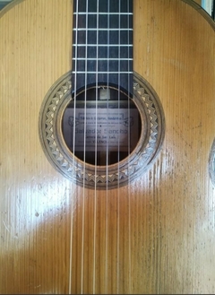 Guitarra De Concierto Valencia Torres Salvador Sancho 1918 - Polo Antiguo - Antigüedades en Argentina