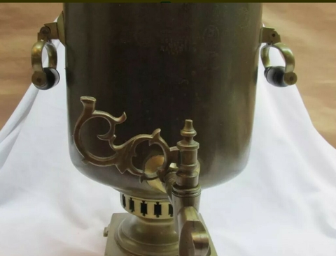 Antigua Tetera Samovar Del Imperio Ruso - Polo Antiguo - Antigüedades en Argentina