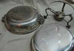 Antiguo Toledo Tureen Diseño con Estampillas Con Plateado - tienda online