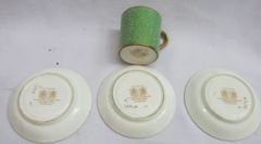 Imagen de Juego De Cafe Paragon De Porcelana De 6 Tazas Y 3 Platos