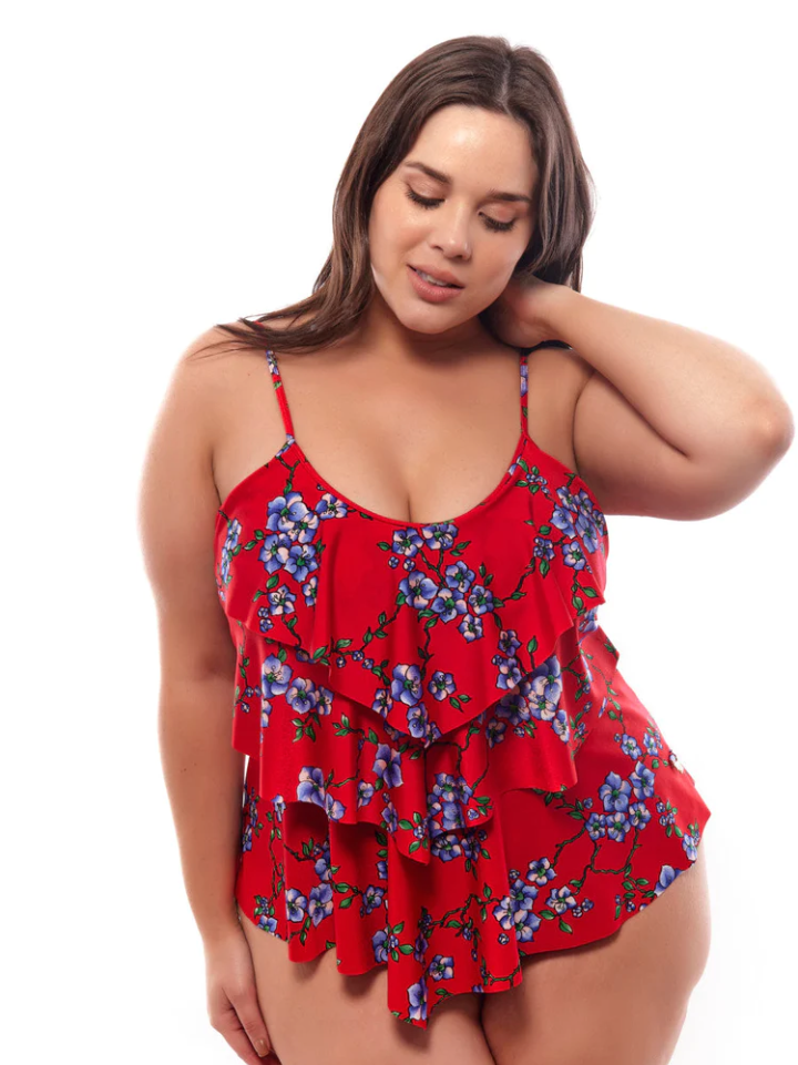 Tankini c volados Comprar en RODOLFA