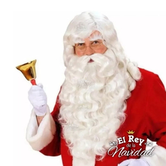 Barba y Peluca de Papa Noel Premium