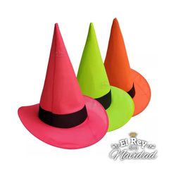 Sombrero de Bruja Fluo - comprar online