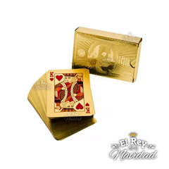 Mazo de Cartas de Poker Gold Edition en internet