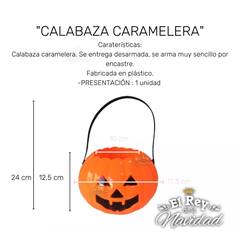Caramelera Calabaza Premium Desarmable en internet